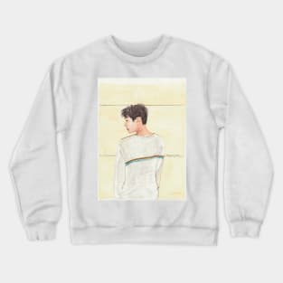 Hobi Back Profile Crewneck Sweatshirt